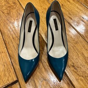 Louis Vuitton Teal Heels